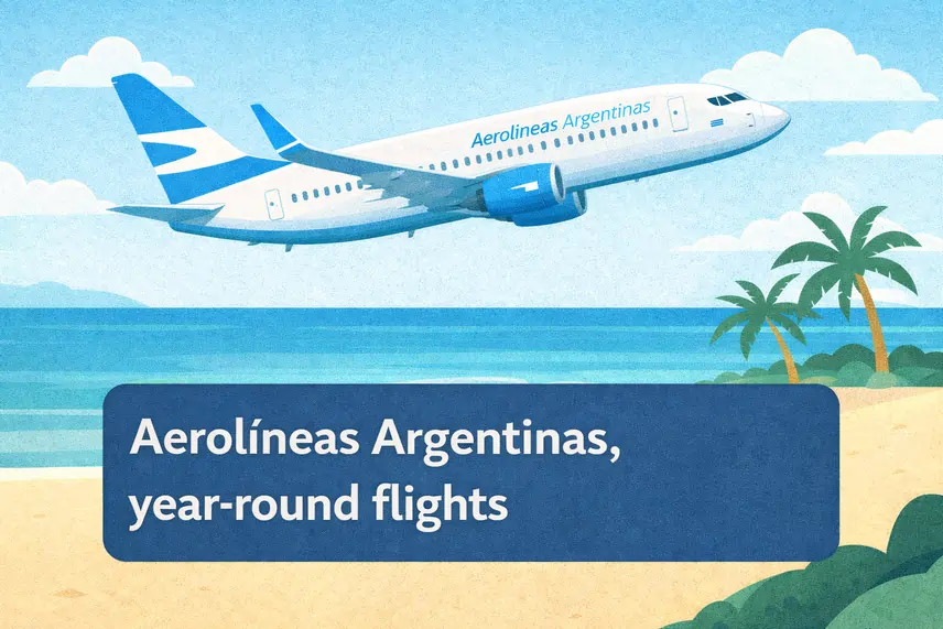 Aerolíneas Argentinas turns Aruba into a year-round destination with 4 weekly flights