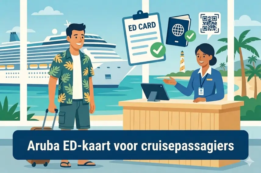 Heb ik een Aruba ED Card nodig voor een cruise? Vereisten 2026