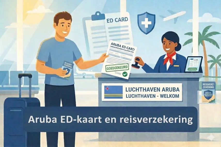 Aruba ED Card en reisverzekering: Is het verplicht in 2026?