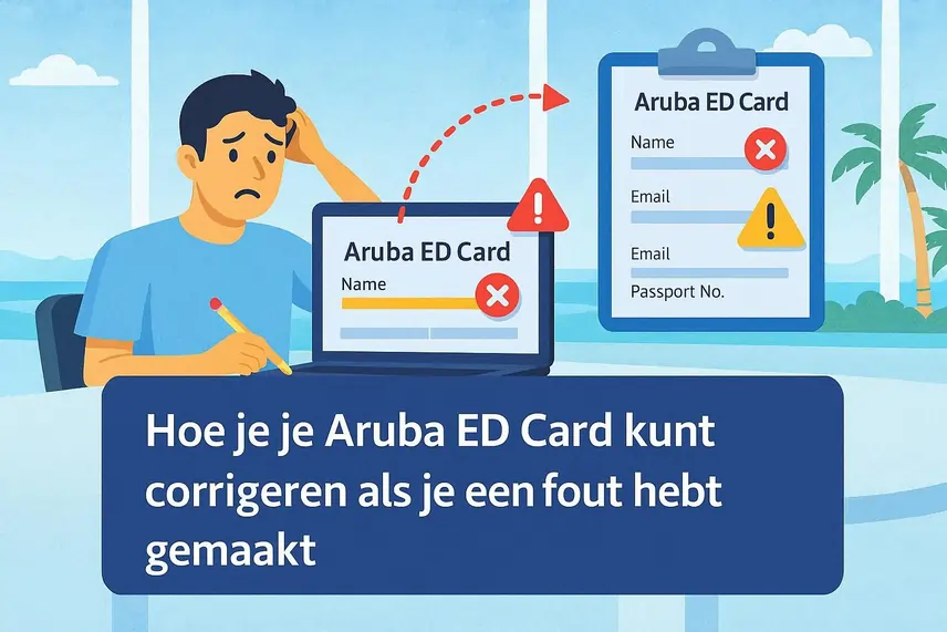 Fout in je Aruba ED Card? Zo los je het direct op