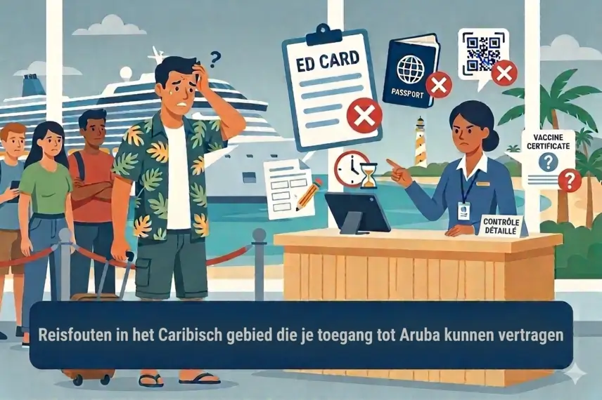 Fouten bij reizen naar Aruba 2026: voorkom vertragingen op de luchthaven