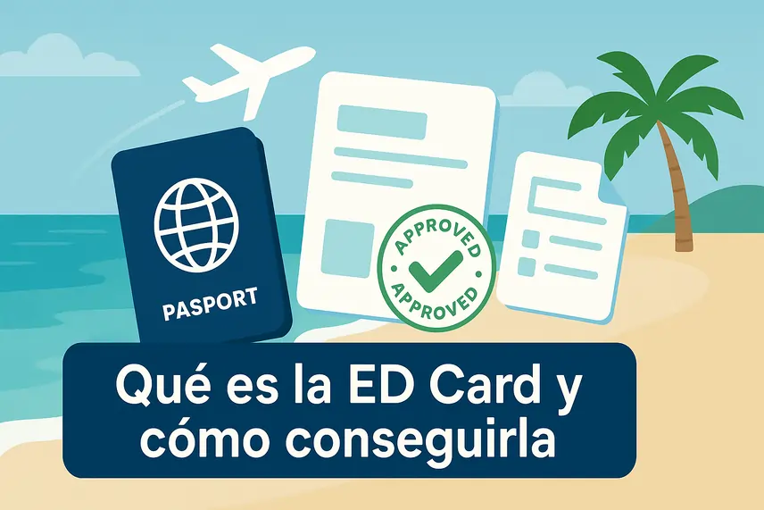ED Card Aruba: qué es y cómo obtenerla paso a paso