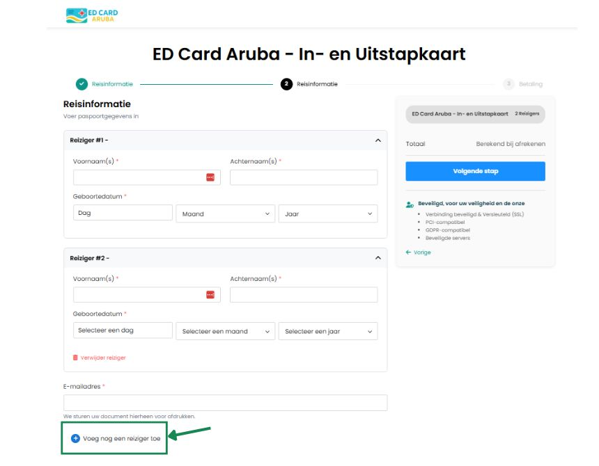 Voeg meer familieleden toe
